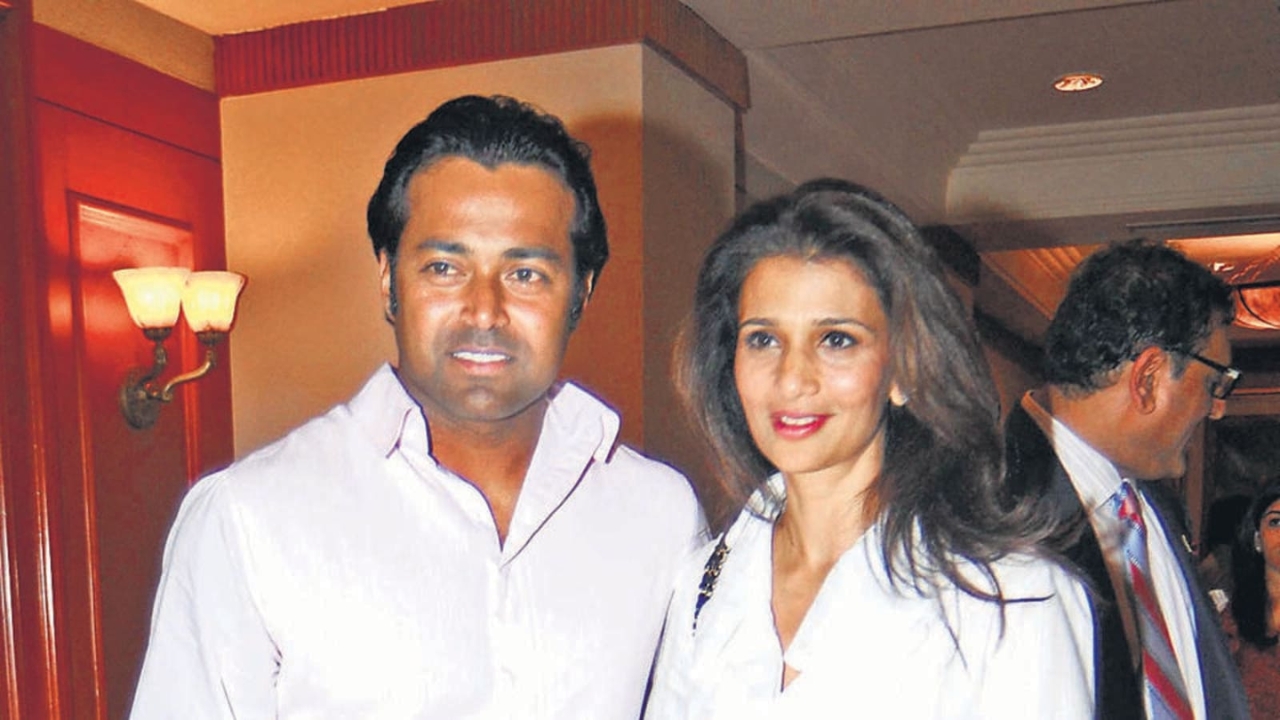 Leander Paes is married to Rhea Pillai