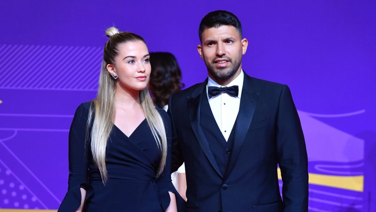 Aguero married model Sofia Calzetti