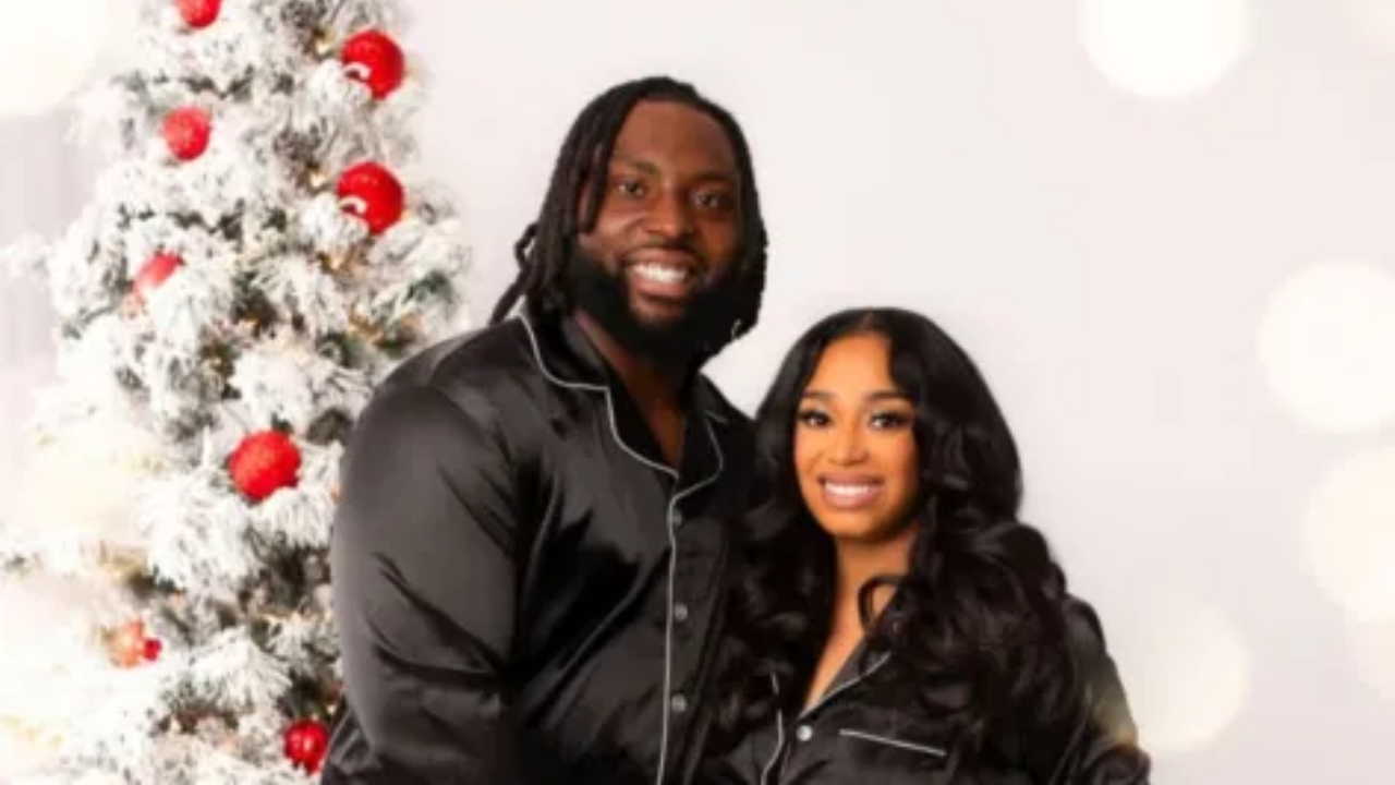 Derrick Nnadi with his Girlfriend Nani