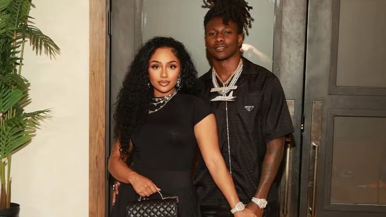 Hollywood Brown with his wife Zoei Billions