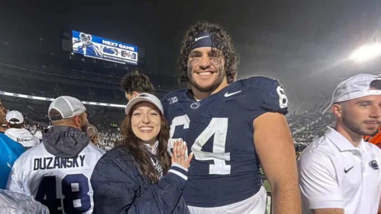Hunter Nourzad with his Girlfriend Sarah Christina Kane