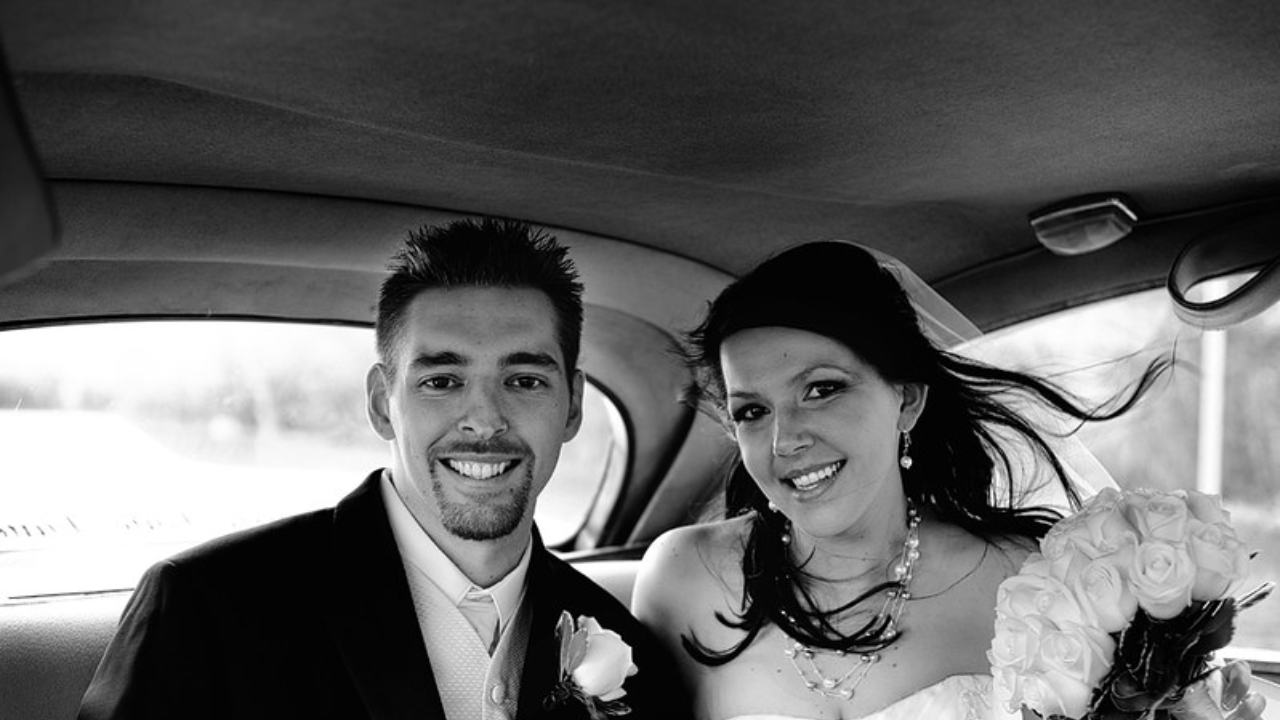 Alex Cejka his wife Alyssa Čejka