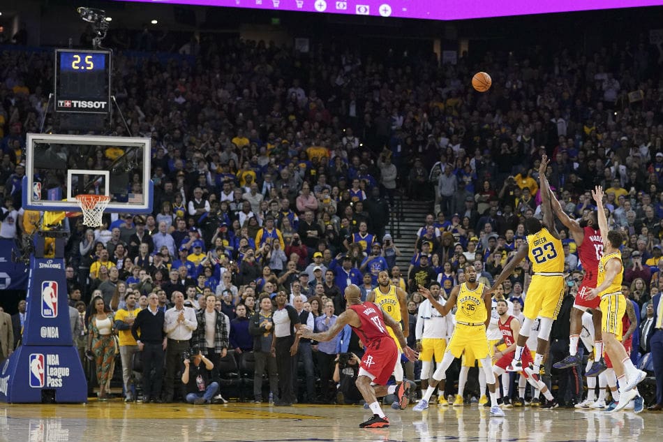 James Harden to the Golden State Warriors