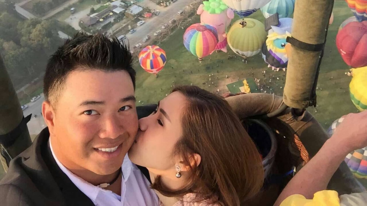 Kiradech Aphibarnrat is married to Tunyatorn Chaiyarat