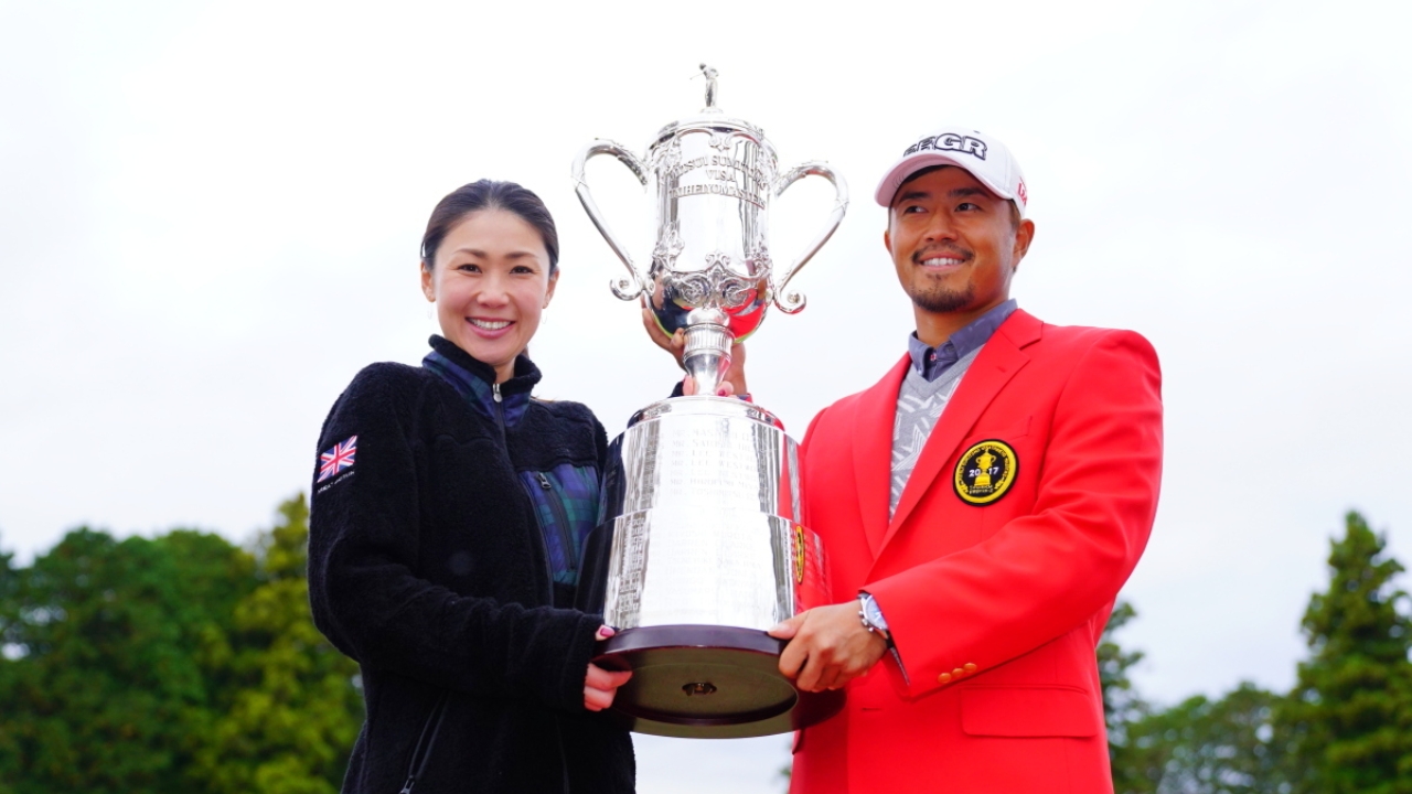 Satoshi Kodaira his wife Miho Koga