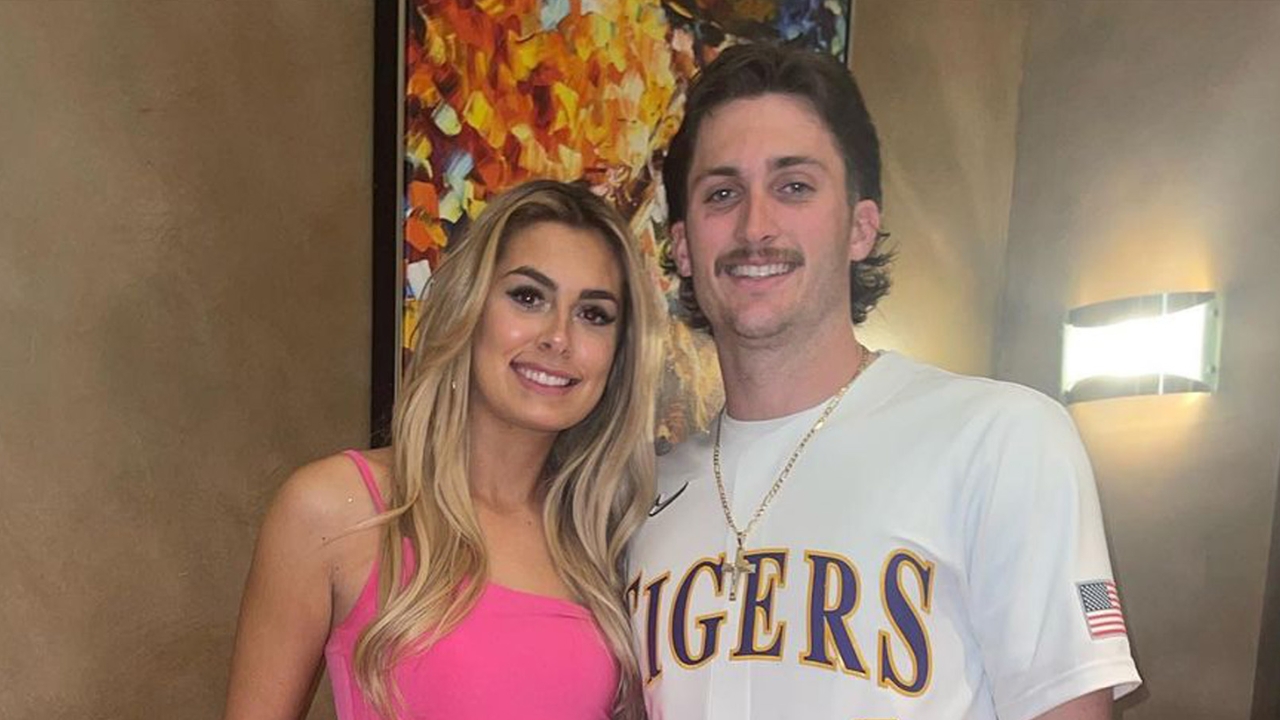 Dylan Crews his wife Jane Carson