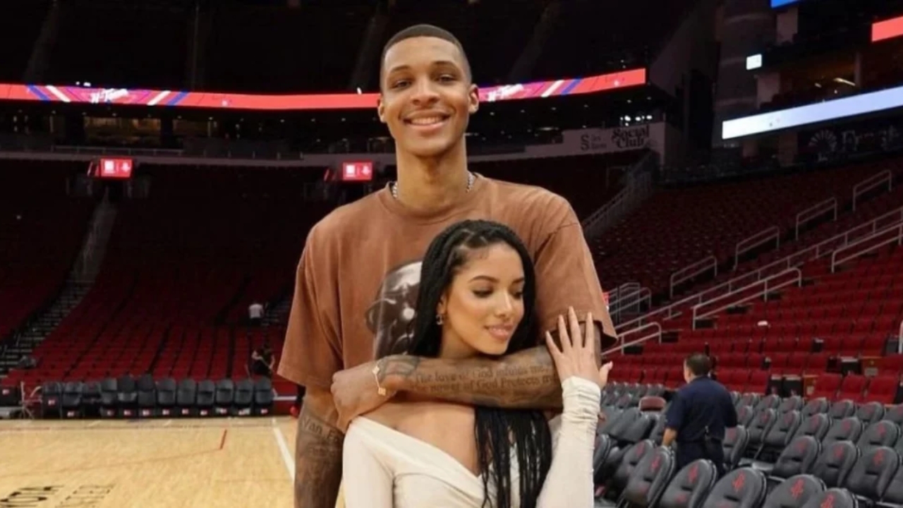 Jabari Smith Jr. his Girlfriend Jasmine A