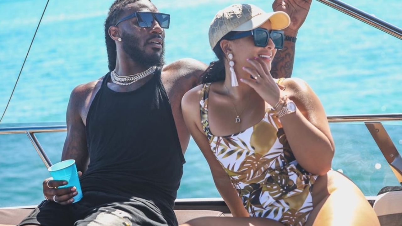 Jae Crowder his Girlfriend Dana Lambert
