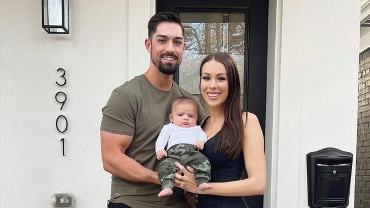 Randal Grichuk his wife Victoria Grichuk