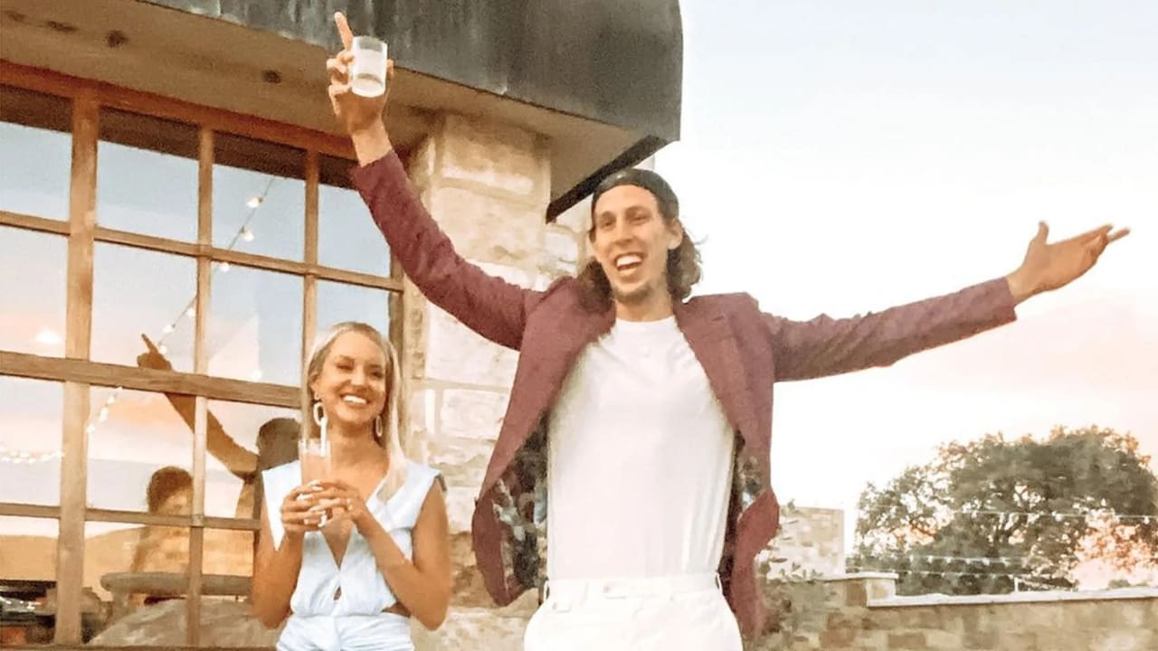Kelly Olynyk his wife Jackie McNulty