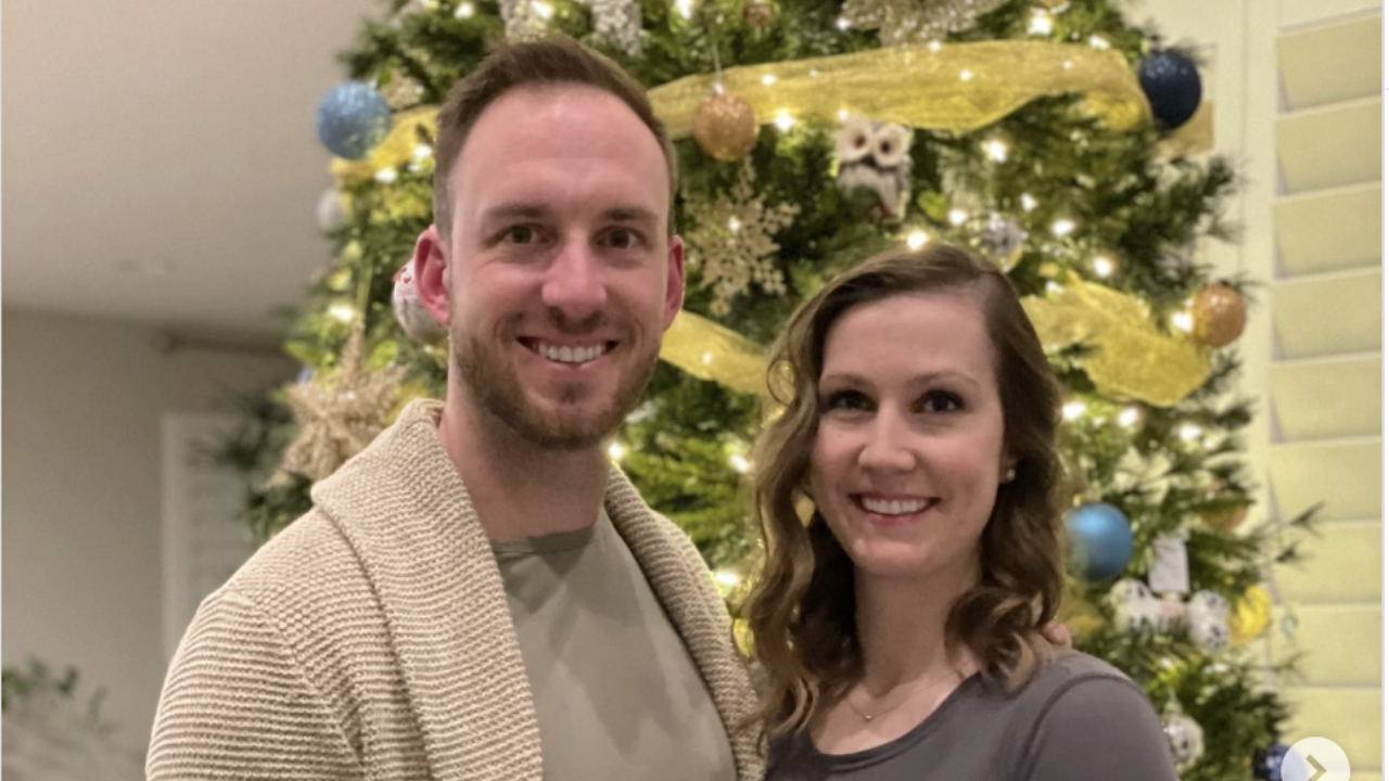 Mitch Garver his wife Dr. Sarah Garver