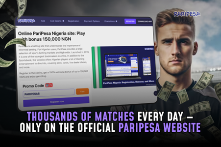 Only on the Official Paripesa Website