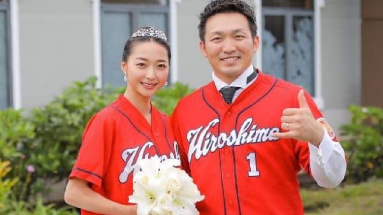 Seiya Suzuki his wife Airi Hatakeyama