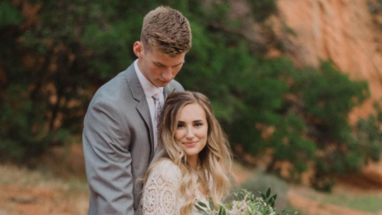 Branden Carlson his wife Madelynn Woolf Carlson