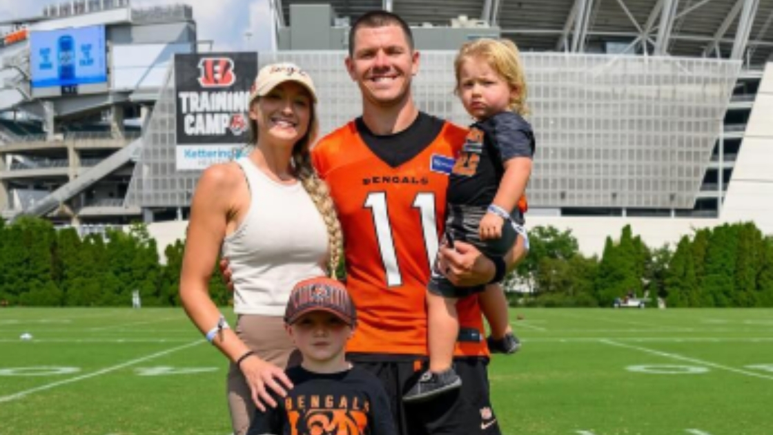 Logan Woodside his wife Desirae Woodside