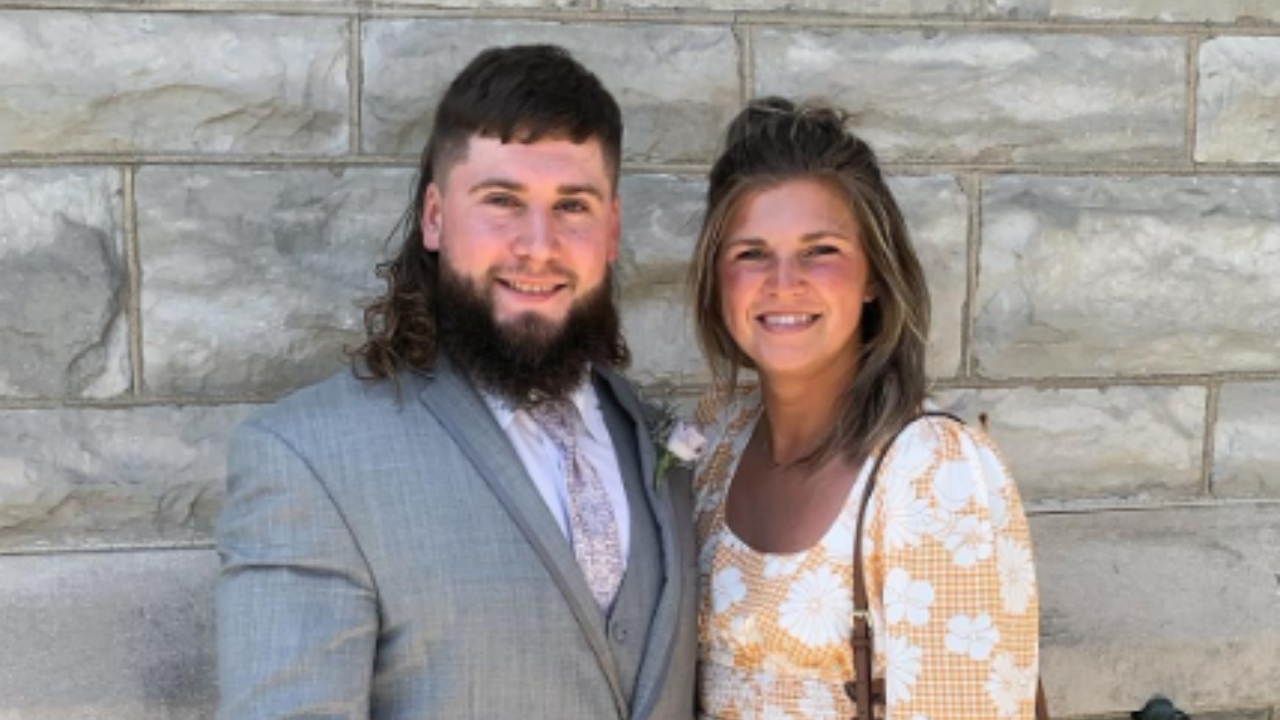 A.J. Ouellette his wife Haley Ouellette