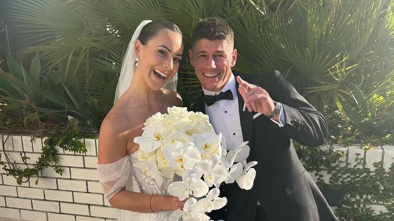 Dayne Zorko his wife Talia Zorko