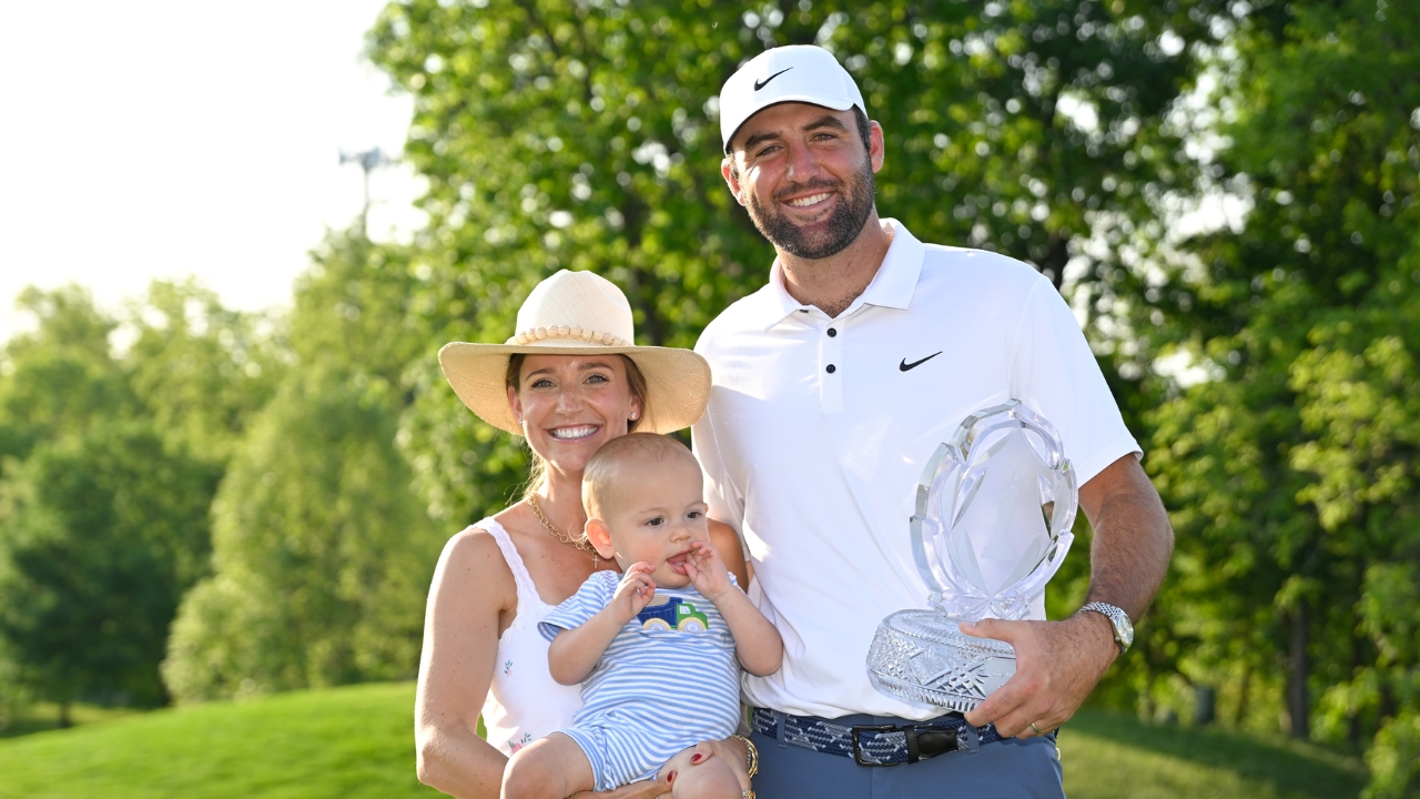 Matthew Wolff his wife Kim Lloyd