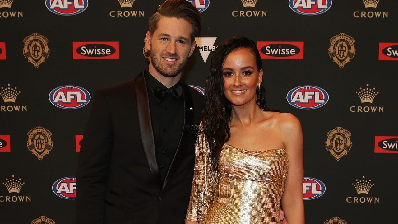 Callan Ward his wife Ruby Keddie