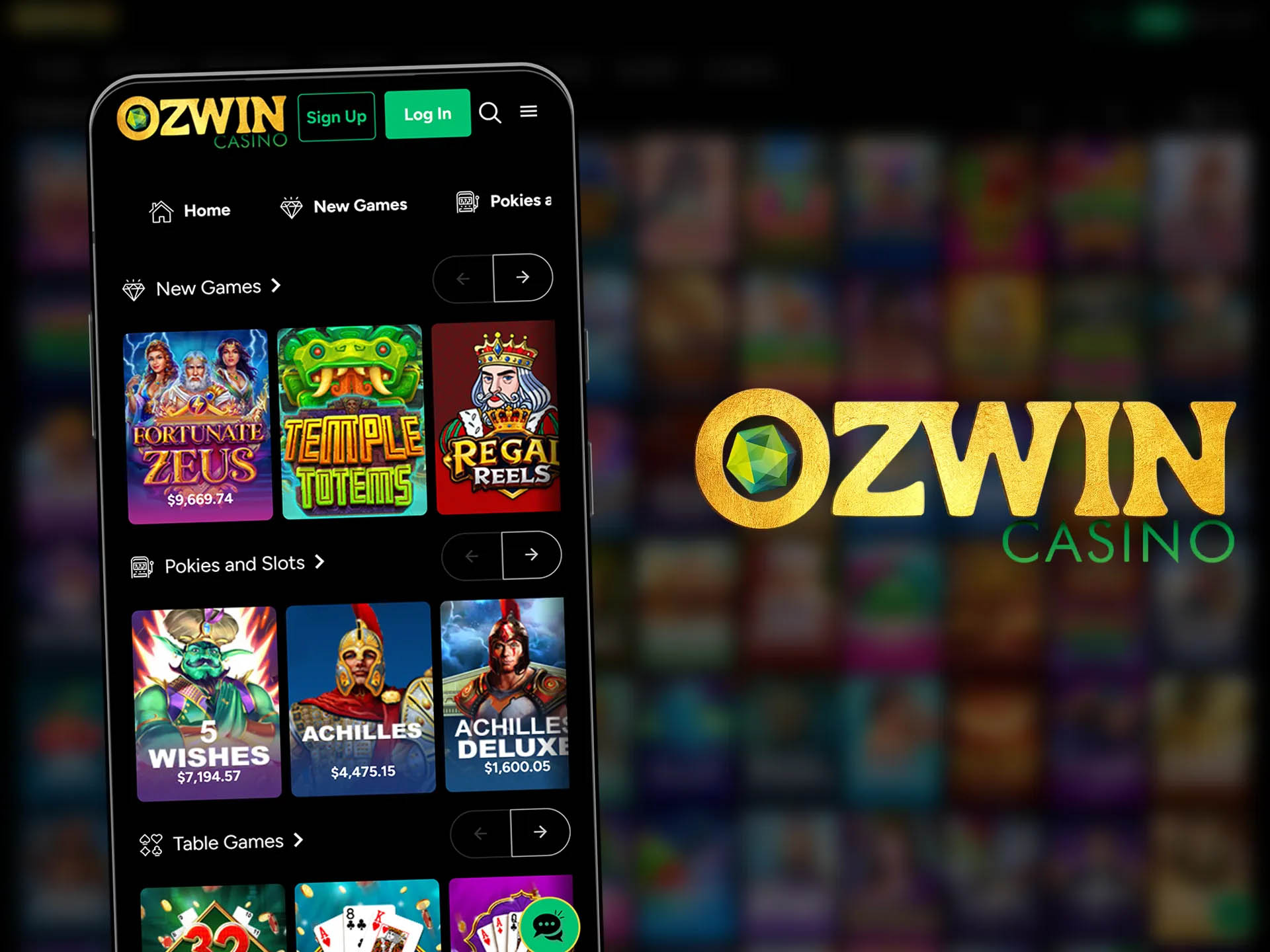 Instructions for Installing the Ozwin Casino App