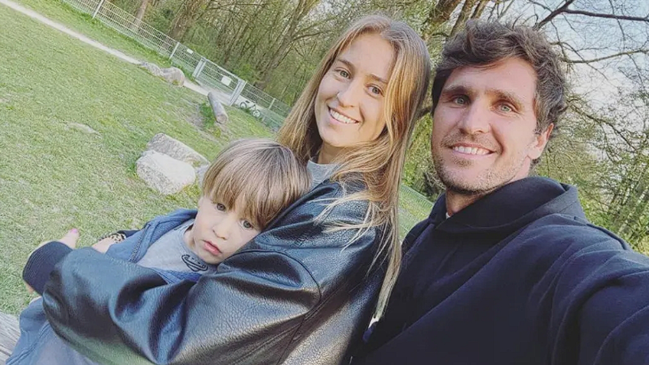 Mischa Zverev his wife Evgenia Zverev