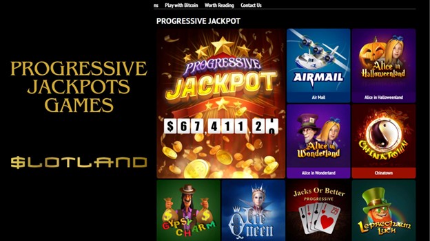 Popular Progressive Jackpot Slots on Slotland