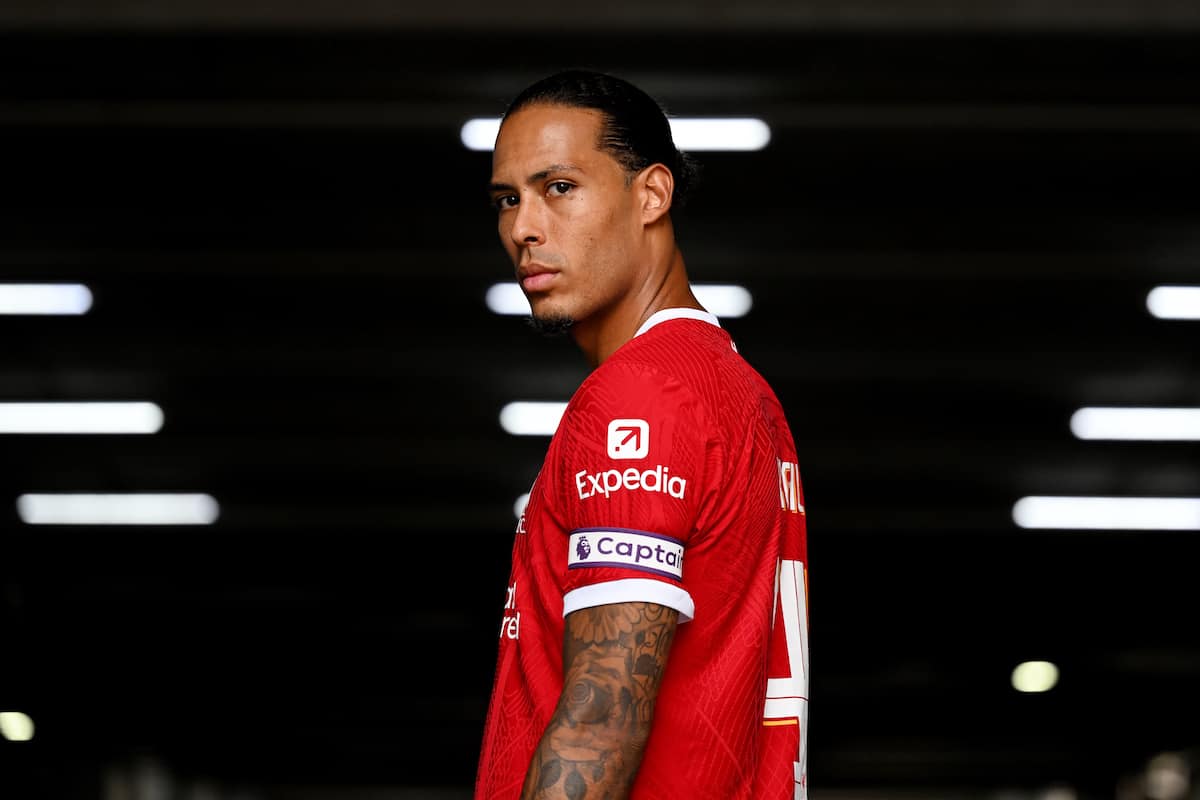 Virgil van Dijk as Liverpool Captain