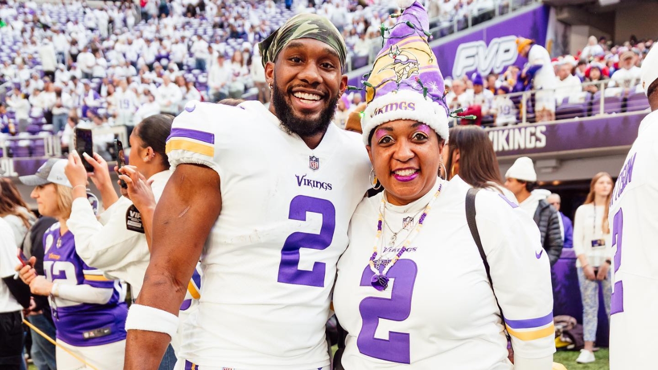 Alexander Mattison and his Wife Drea Mattison