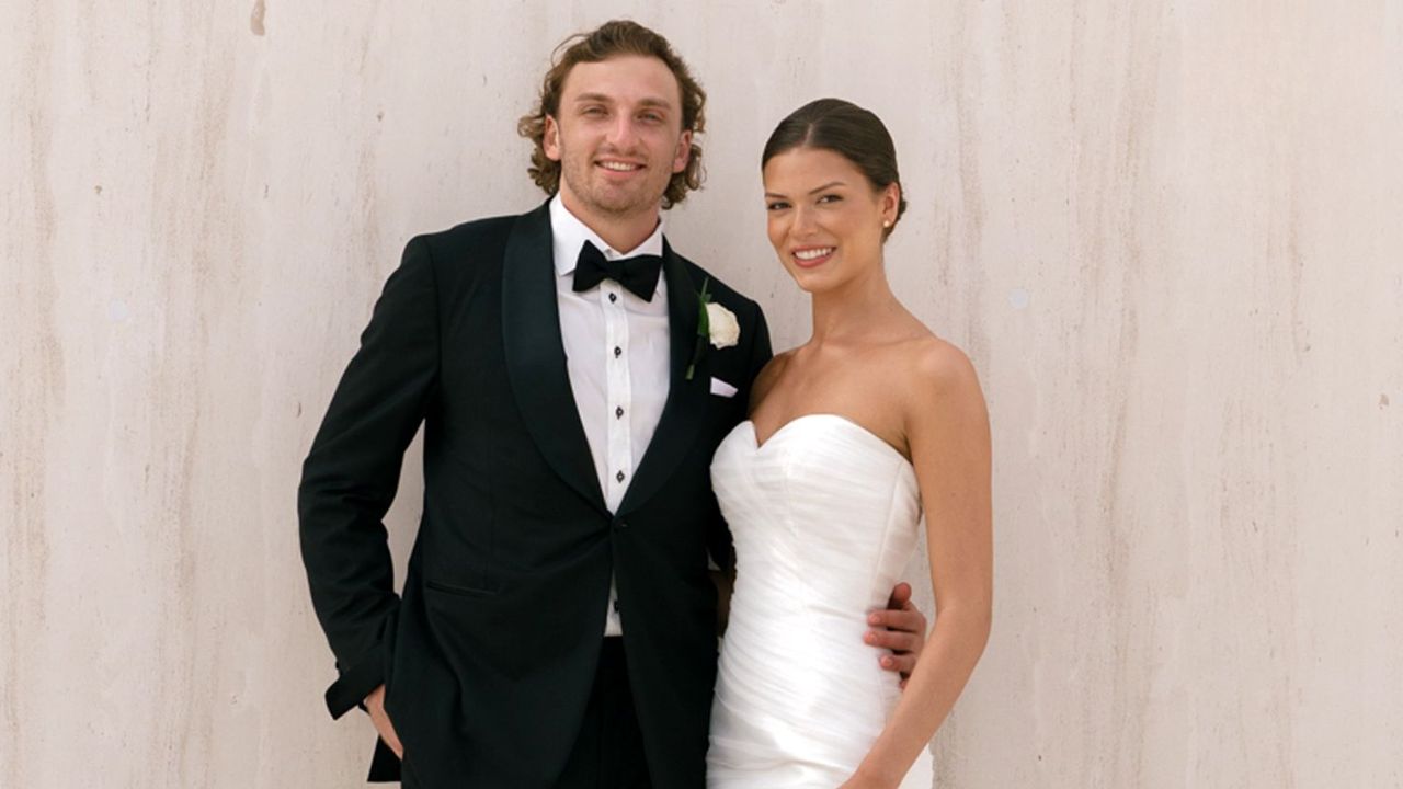 Ben Skowronek and his Wife Brianna Stroup