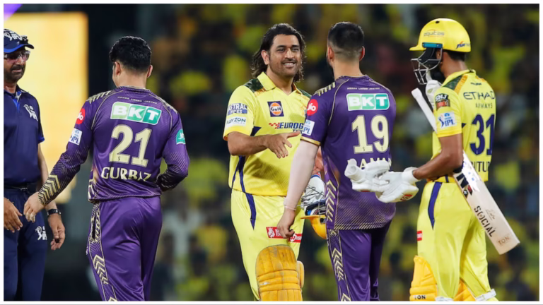 Kolkata Knight Riders vs Chennai Super Kings