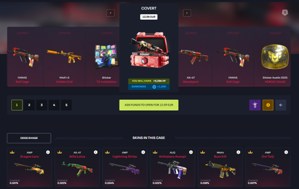 CS2 Cases CaseHug.com: How Case Openings Fit Into Gameplay