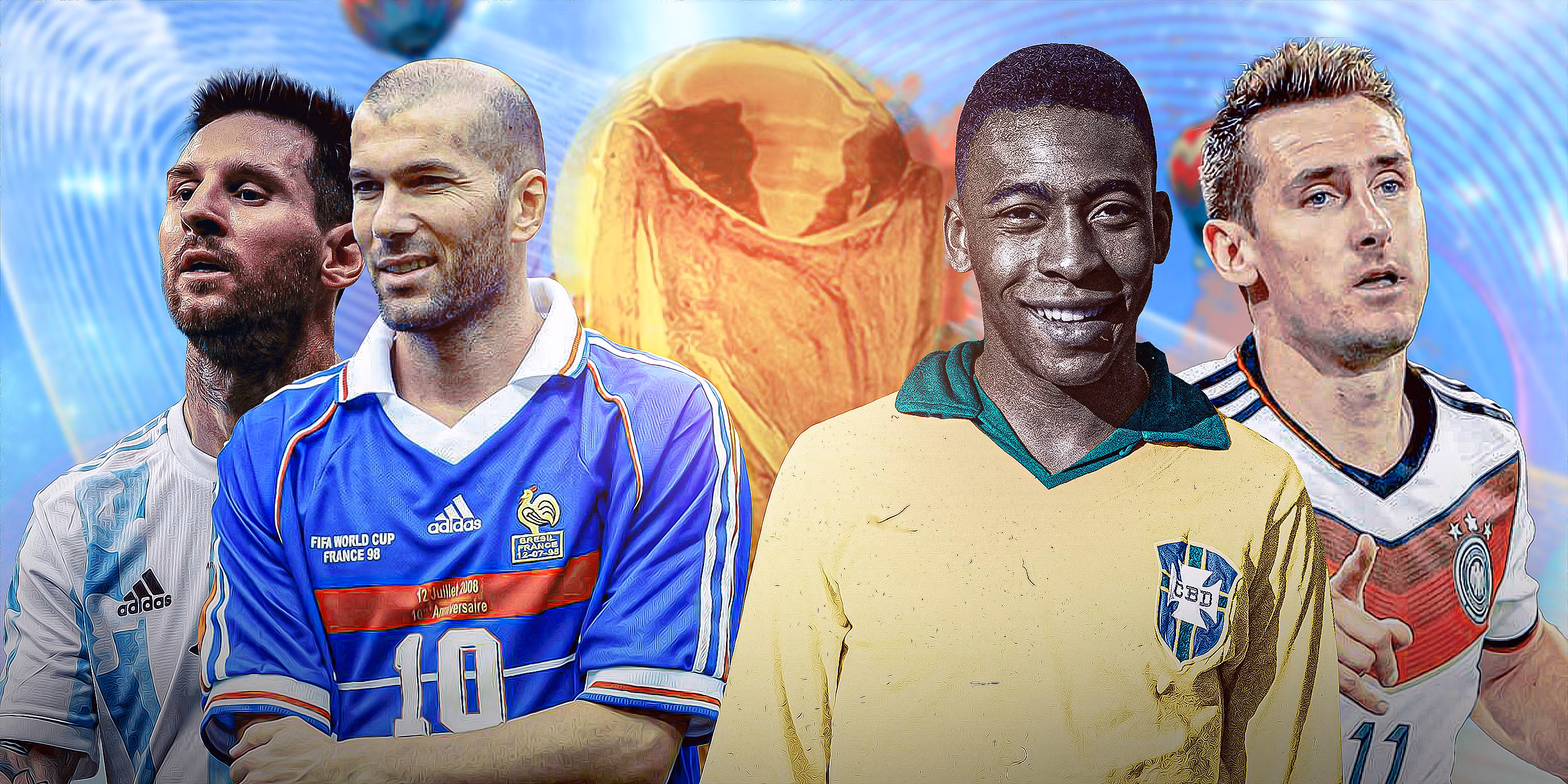 Top 20 Greatest Legends in FIFA World Cup History