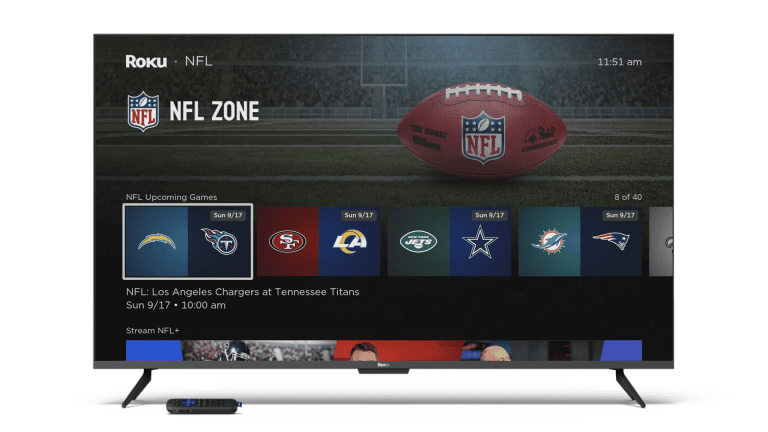 NFL Games on Roku, Fire TV