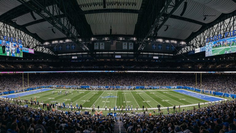 Detroit Lions game at Ford Field