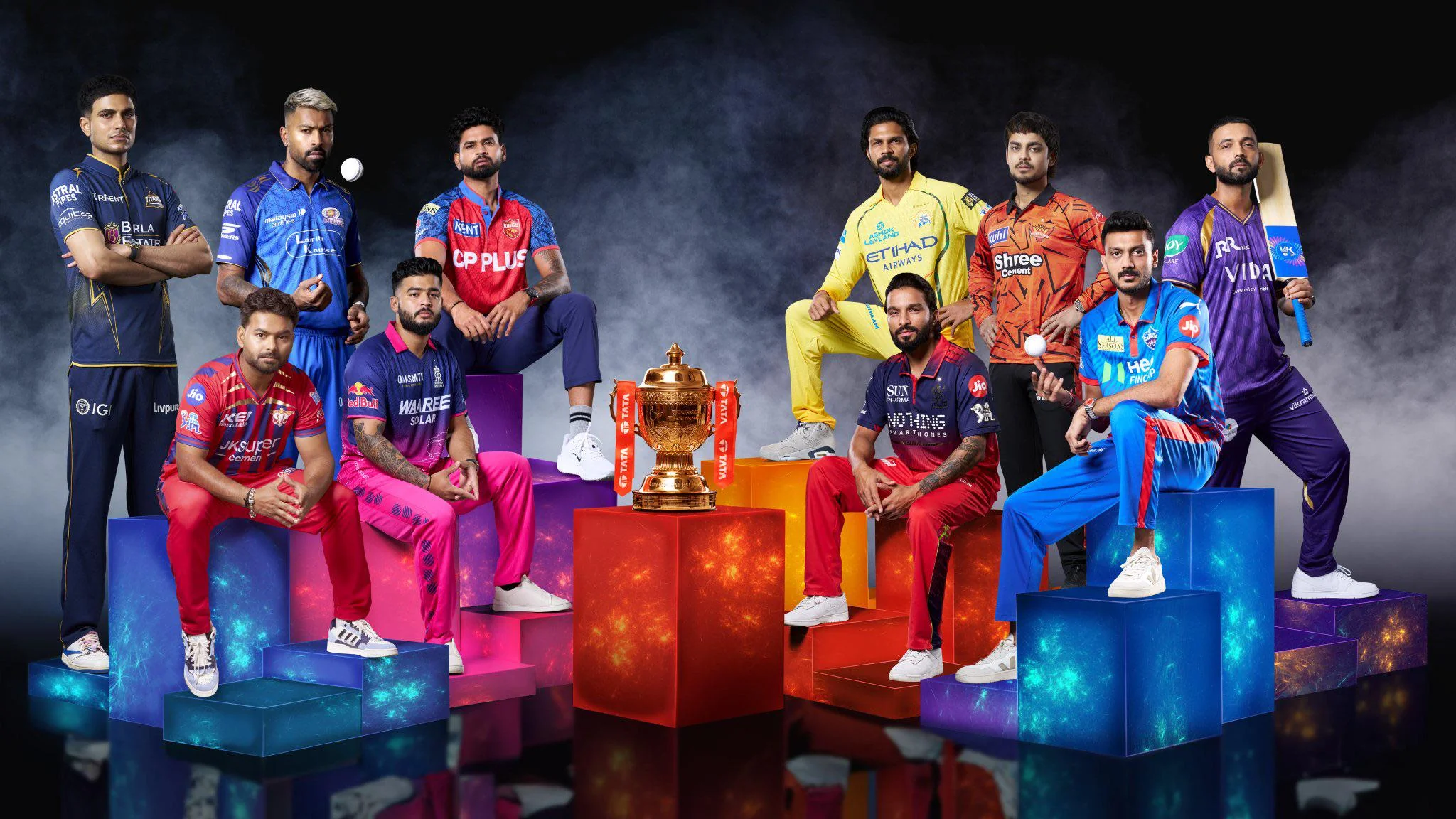 IPL 2026 Captains – Leaders of the Season