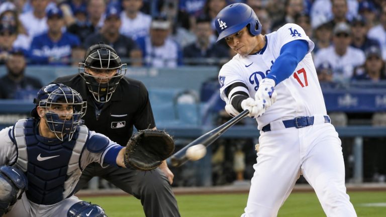 MLB postseason action during the Brewers-Dodgers NLCS