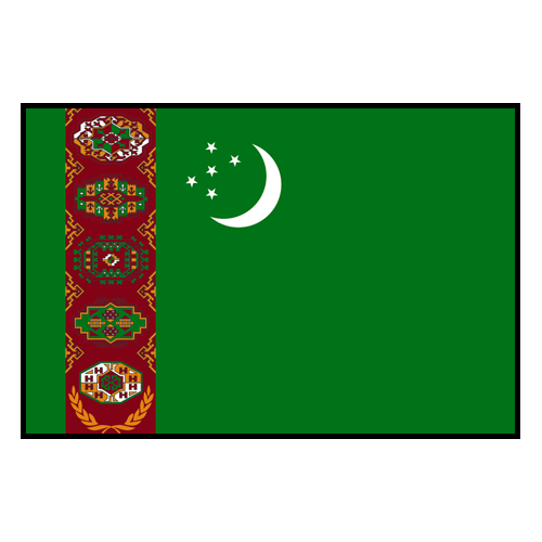 Turkmenistan flag