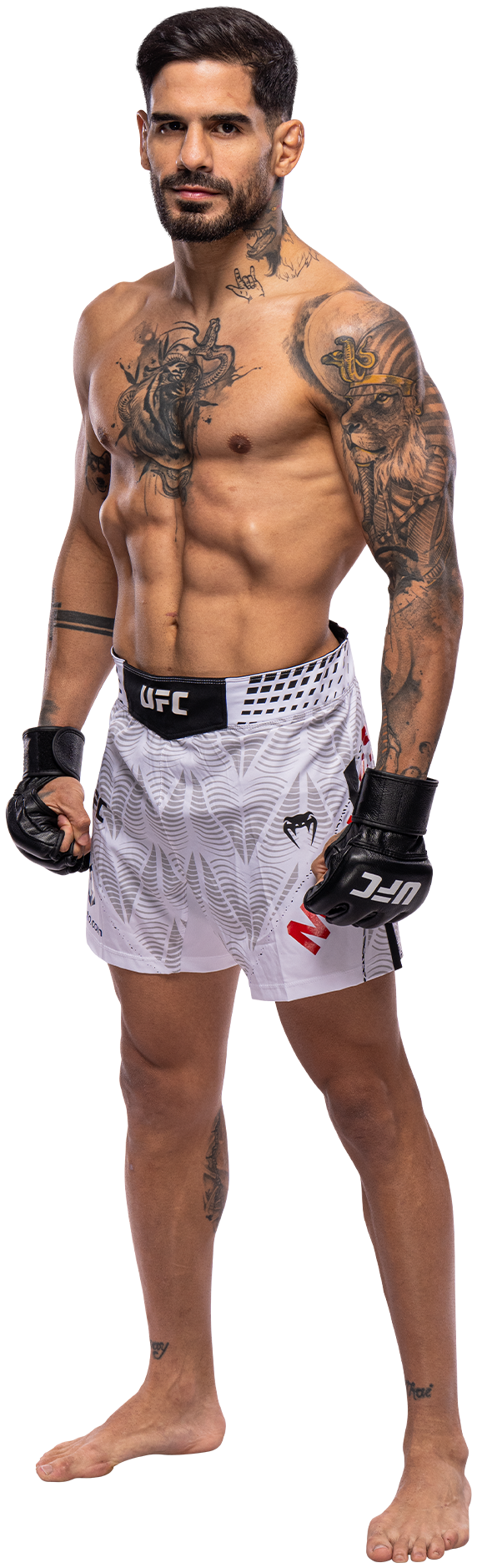 Alberto Montes full-body stance