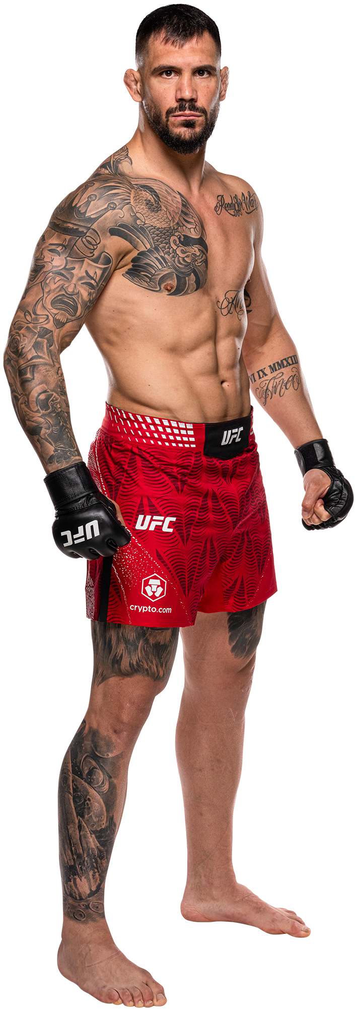 Aleksandar Rakic full-body stance