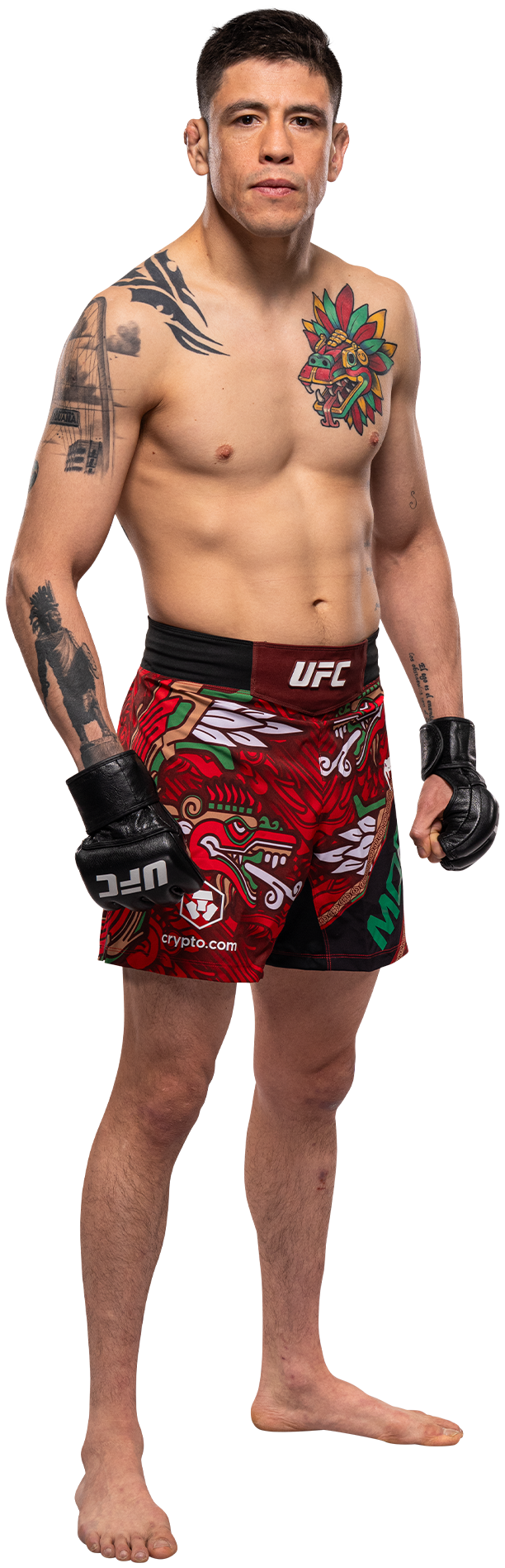 Brandon Moreno full-body stance