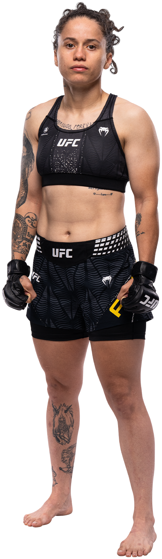 Carol Foro full-body stance