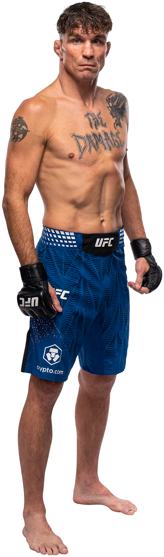 Darren Elkins full-body stance