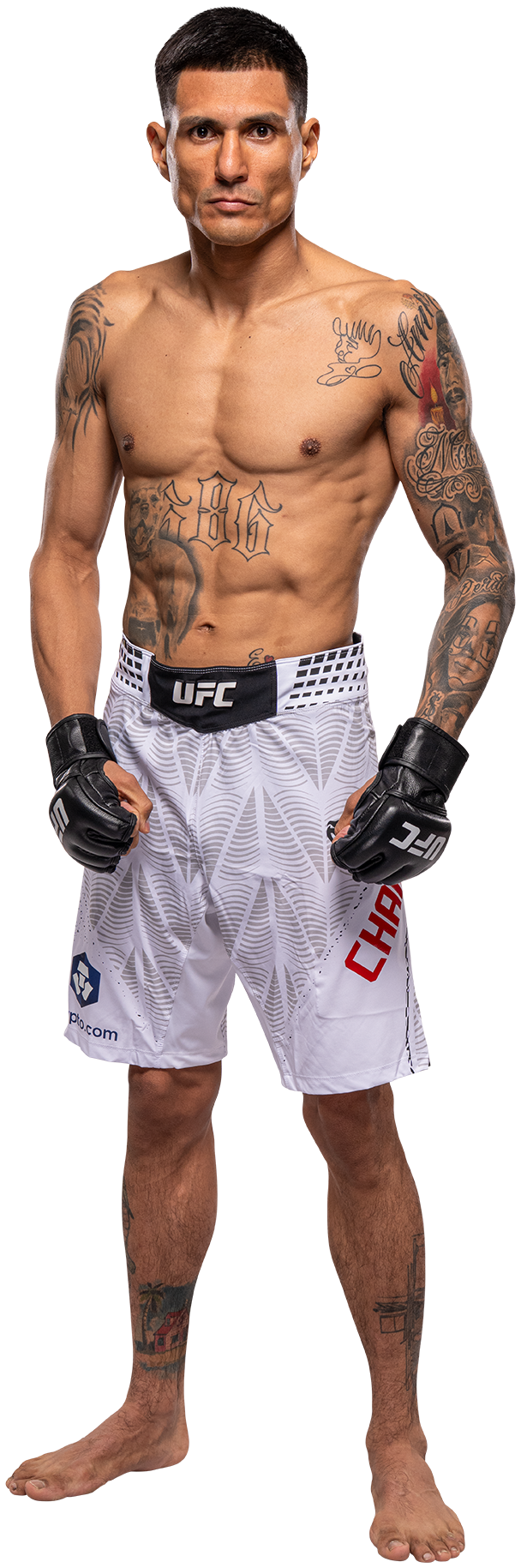 Édgar Cháirez full-body stance