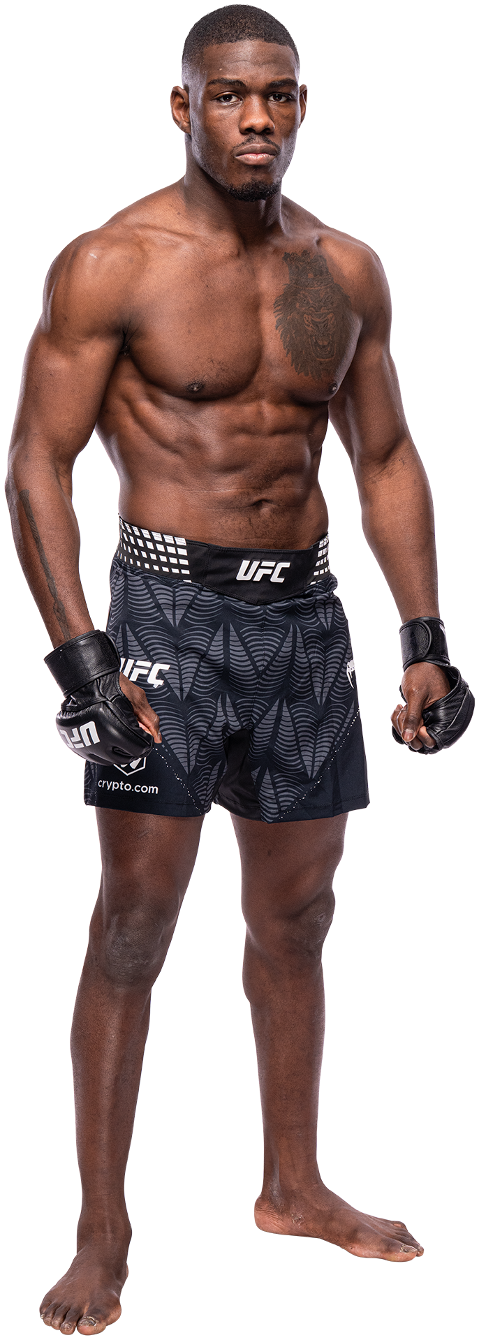 Bolaji Oki full-body stance