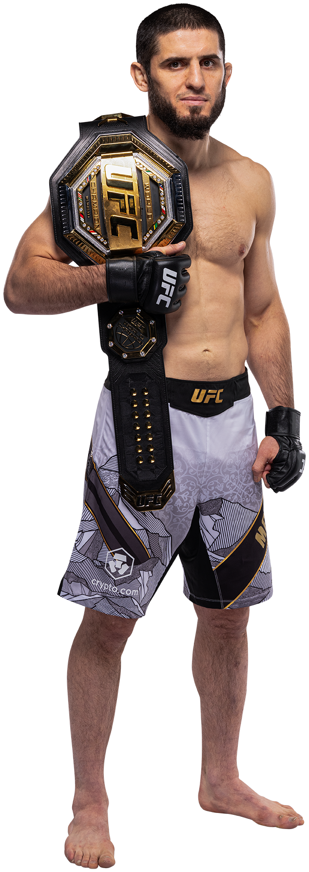 Islam Makhachev full-body stance
