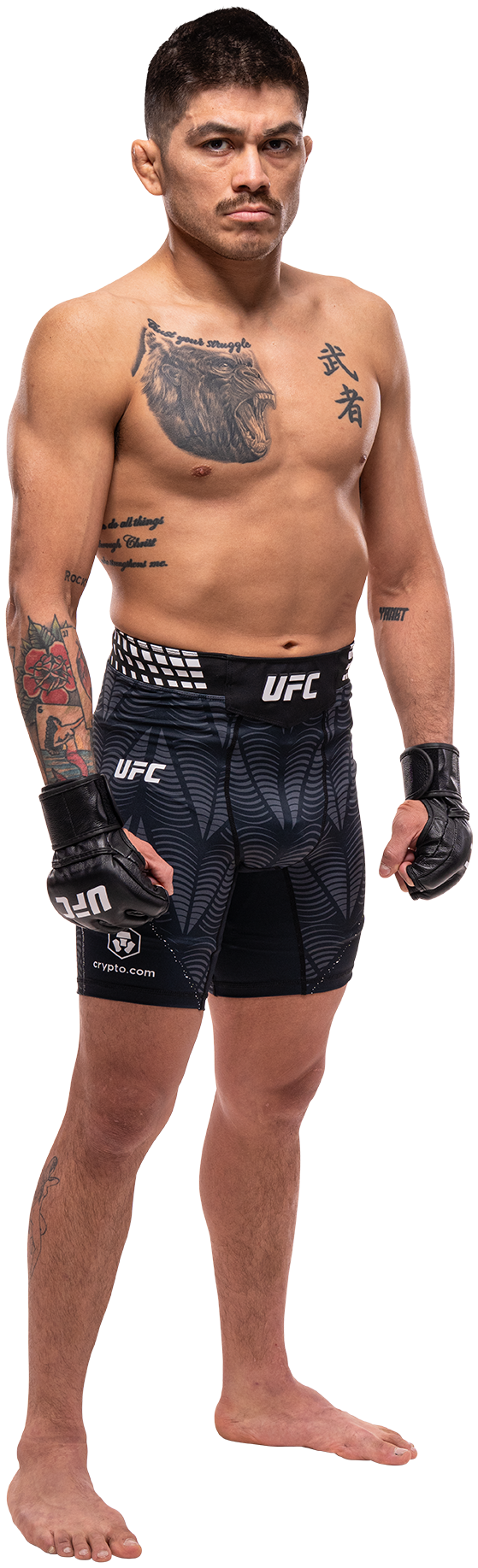 John Castaneda full-body stance