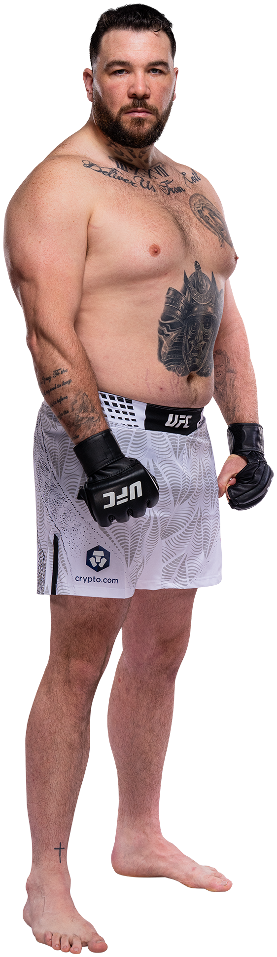 Louie Sutherland full-body stance