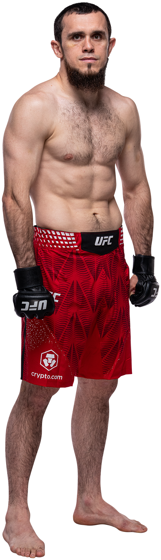 Magomed Zaynukov full-body stance
