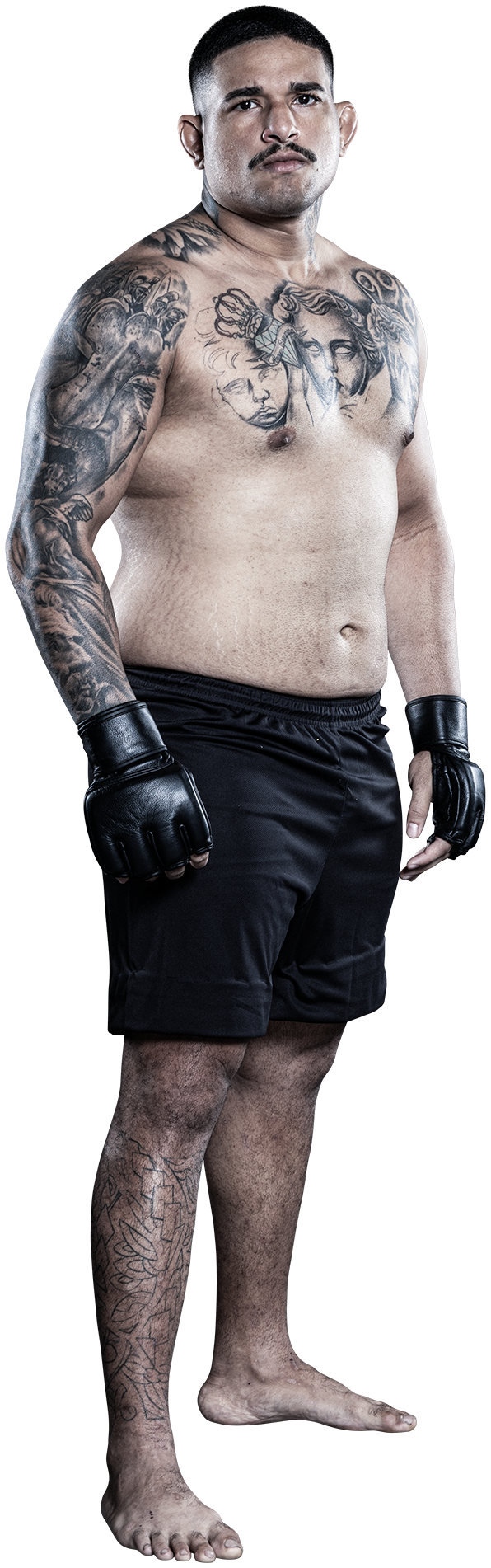 Mario Piazzon full-body stance