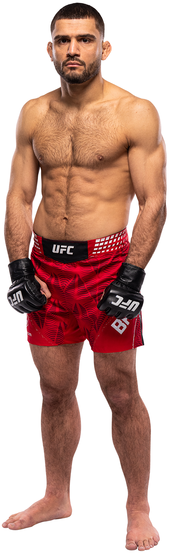 Ramiz Brahimaj full-body stance